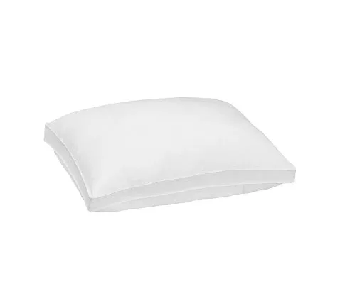 Royal Comfort Luxury Bamboo Blend Gusset Pillow Single Pack 4cm Gusset Support 50 x 75cm White