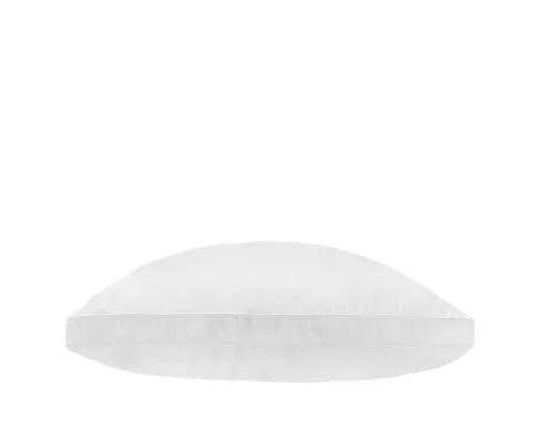 Royal Comfort Luxury Bamboo Blend Gusset Pillow Single Pack 4cm Gusset Support 50 x 75cm White