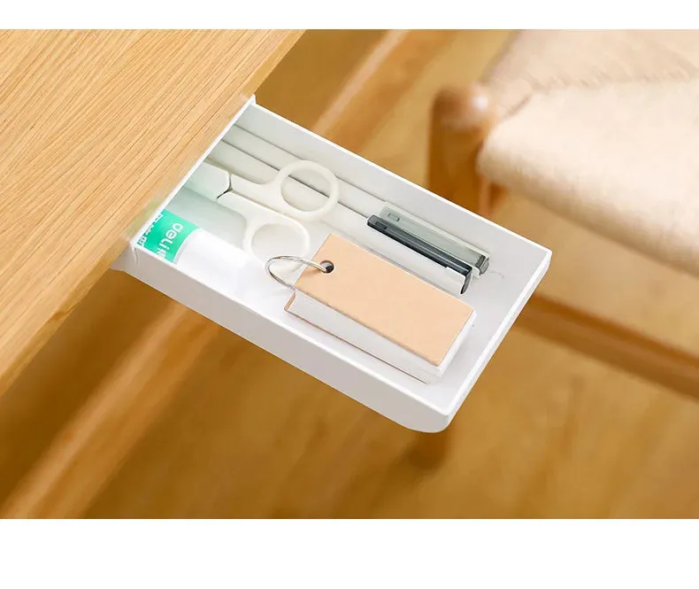Safe Private Money Hidden Money Artifact Creative Hidden Stickers Table Bottom Box Anti-theft Hidden Storage Box