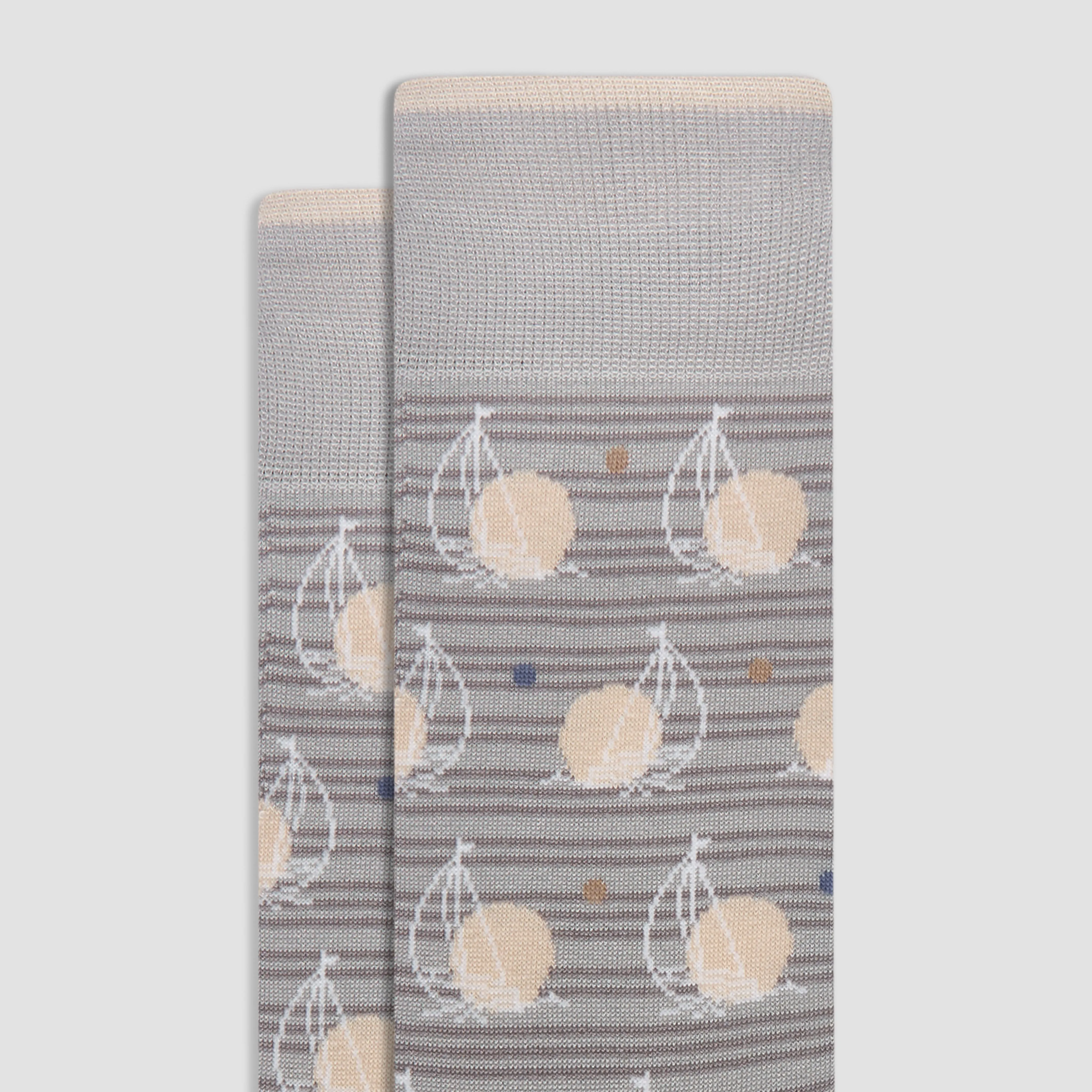 Sailboat Mid-Calf Socks