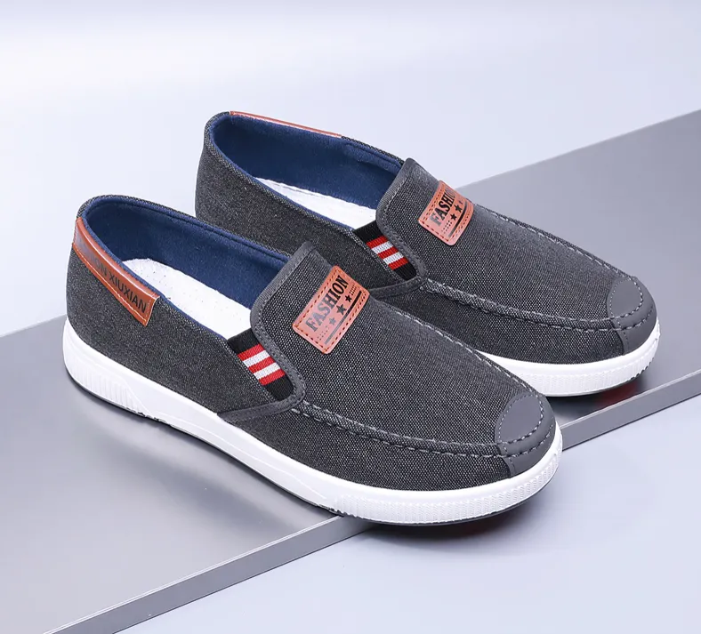 Sander - Blauwe Loafers