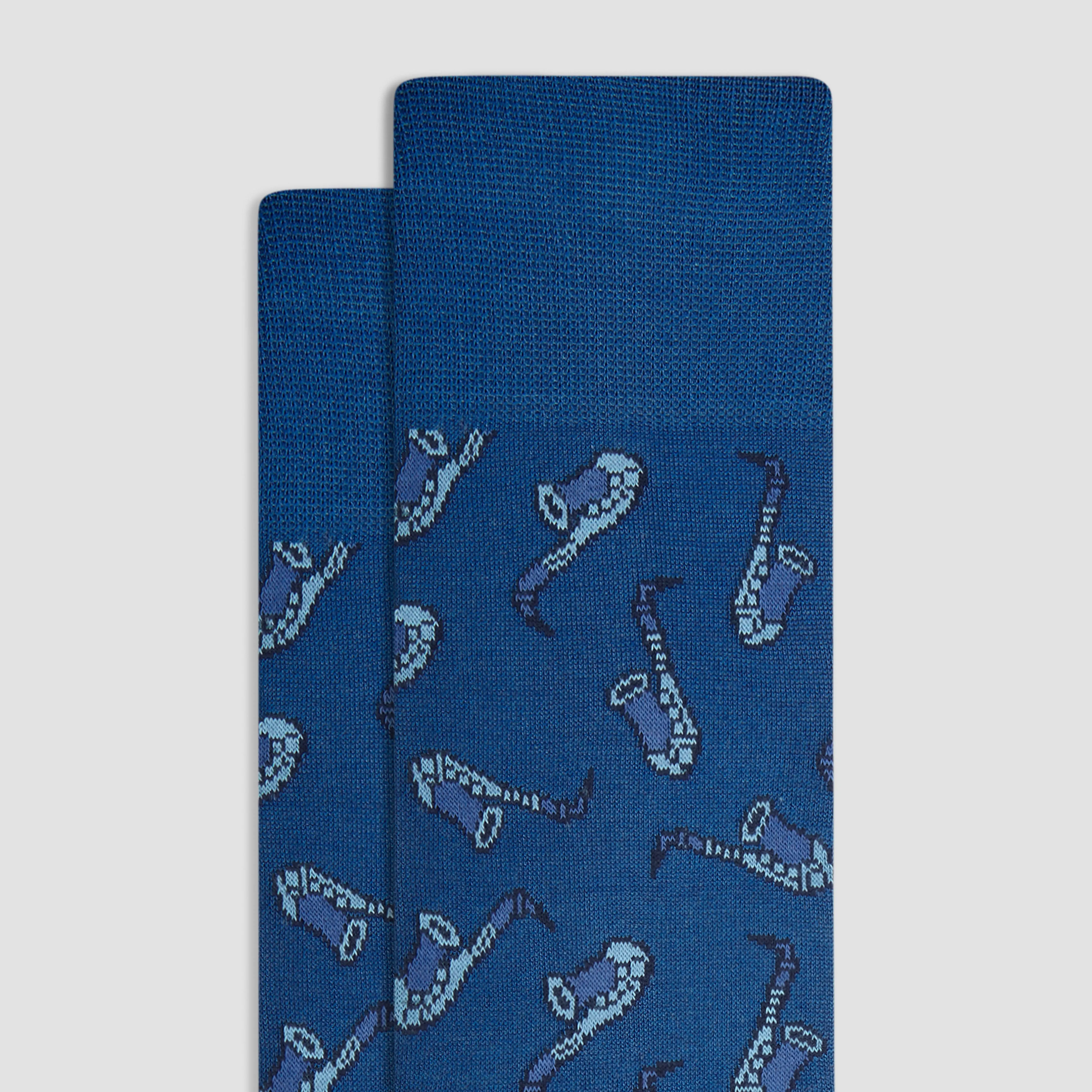 Saxophone Mid-Calf Socks