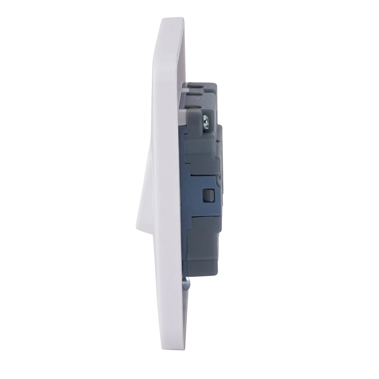 Schneider Electric GGBL1013 Lisse White Moulded 10AX 3 Pole Fan Isolator Switch