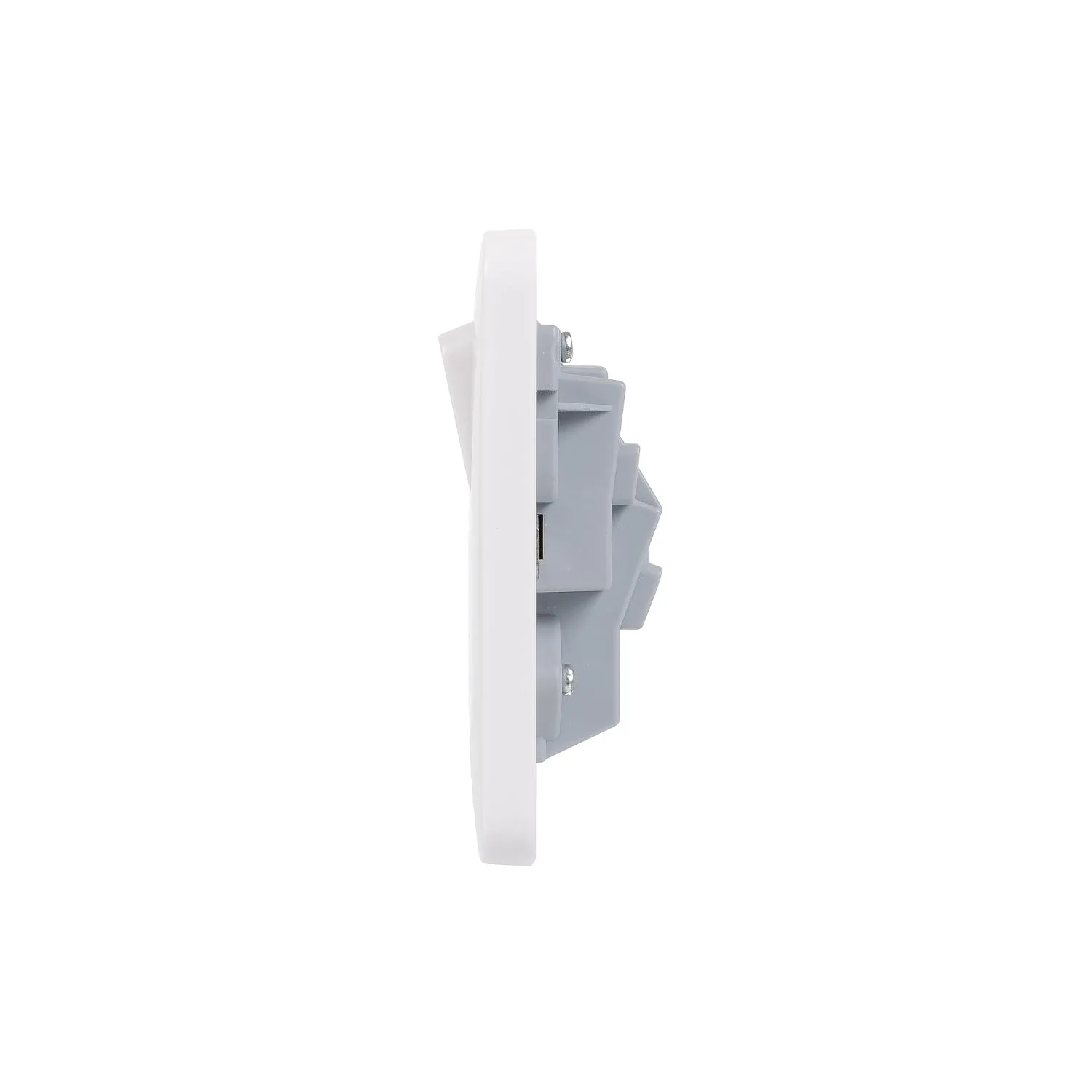 Schneider Electric GGBL3010DS Lisse White Moulded 13A DP 1G Switched Socket (Display Packaged)