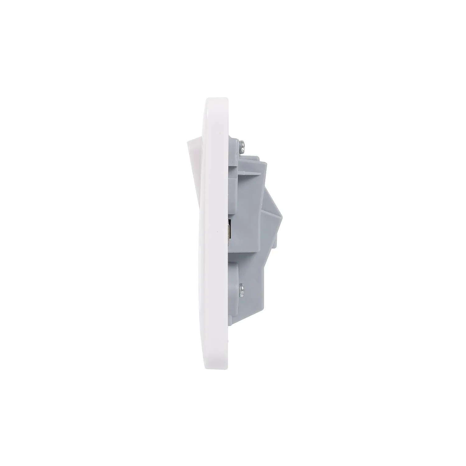 Schneider Electric GGBL3010S Lisse White Moulded 13A SP 1G Switched Socket (Display Packaged)