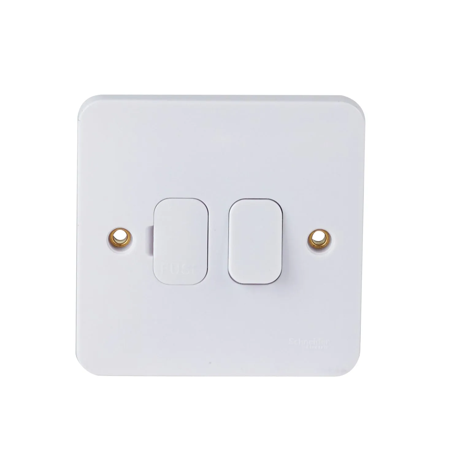 Schneider Electric GGBL5010 Lisse White Moulded 13A DP Switched Fused Connection Unit