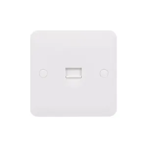 Schneider Electric GGBL7061S Lisse White Moulded BT Master Telephone Socket (Display Packaged)