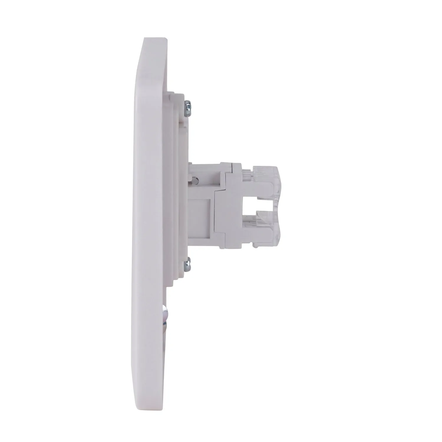 Schneider Electric GGBL7071C6 Lisse White Moulded Single RJ45 CAT6 Data Socket