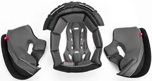 Scorpion Kwikwick EXO-R410 Liner Street Motorcycle Helmet Accessories - Grey/Medium