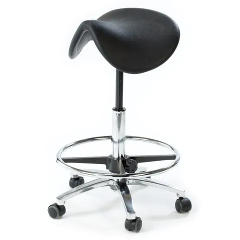 Seers - Laboratory PU Ergonomic Saddle Stool