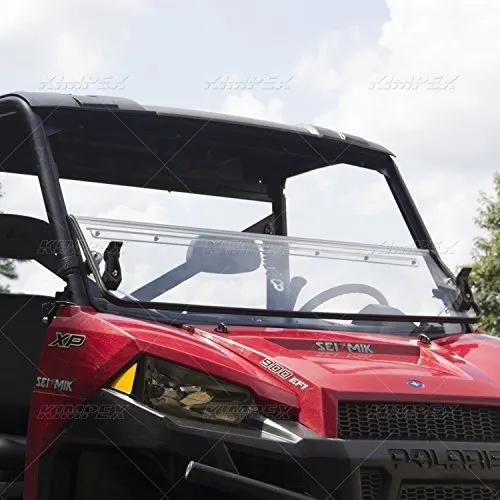 Seizmik 24001 Versa-Fold Windshield - Fits: Polaris Ranger 1000 XP Crew EPS 2017-2018
