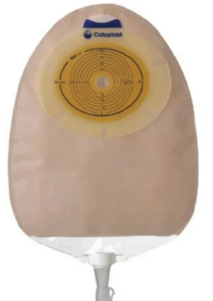 Sensura 1-Piece Urostomy Pouch CTF 5/8" - 1-5/16", Transparent (Box of 10 Each)