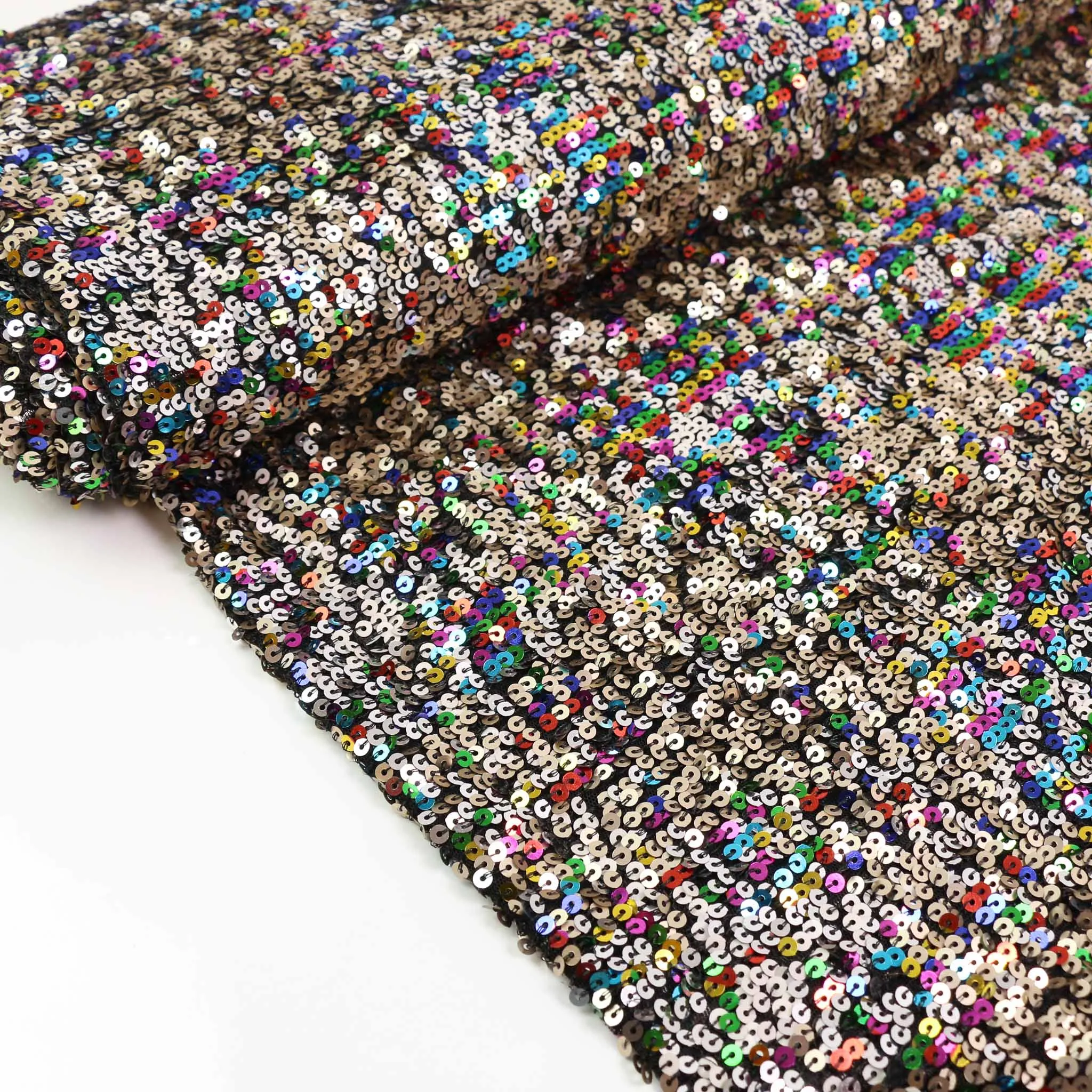 Sequin Fabric - Multicoloured