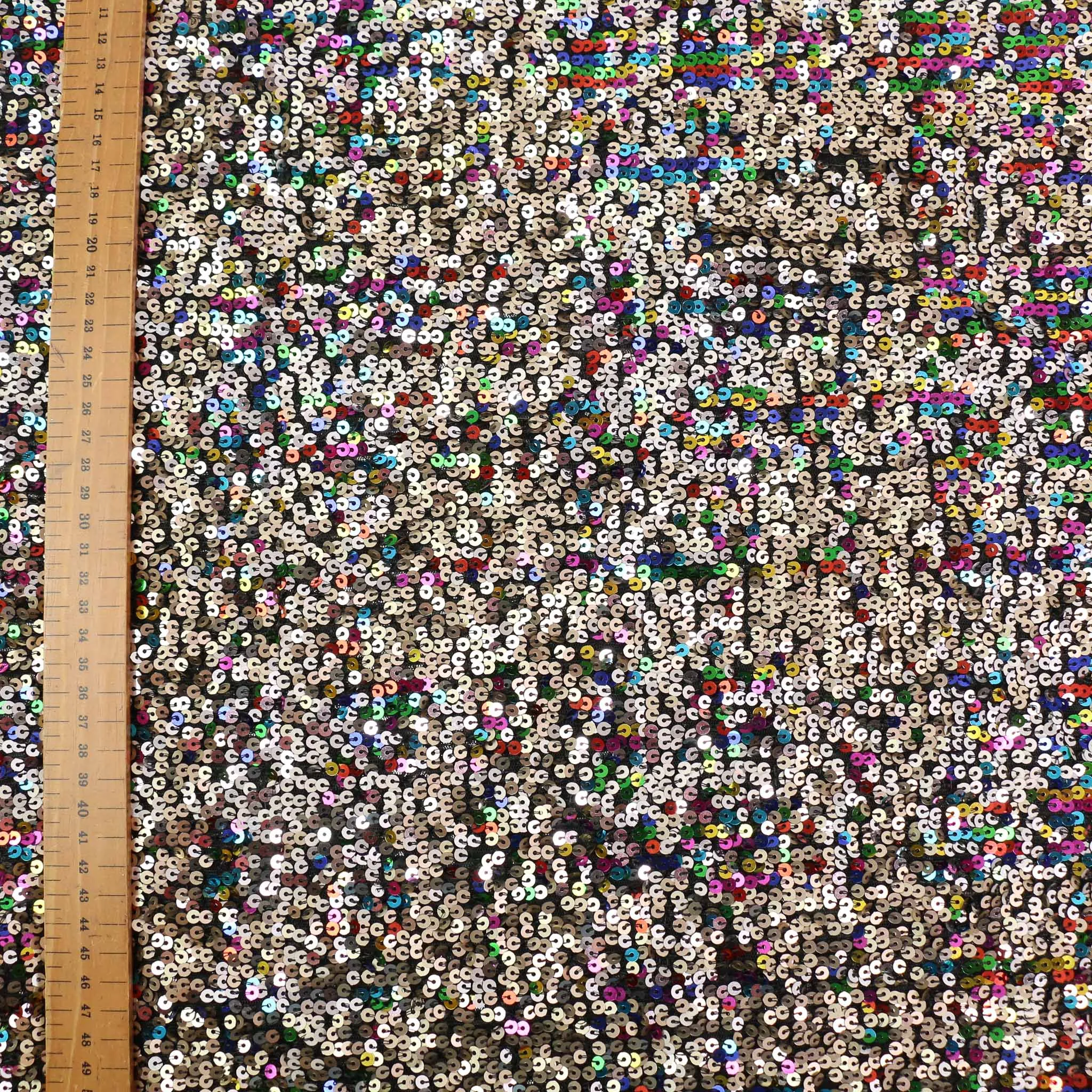 Sequin Fabric - Multicoloured