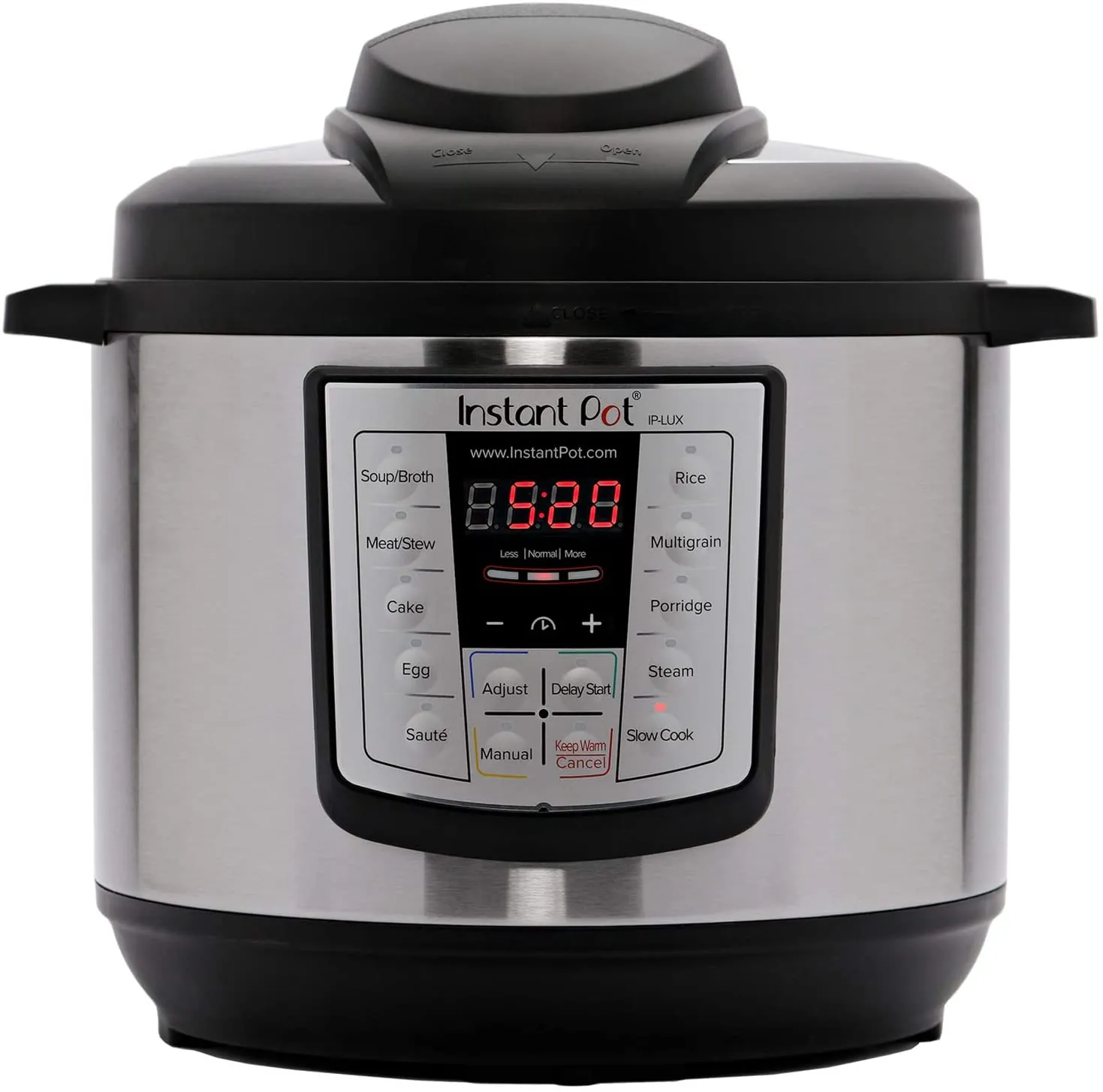 Shows light use, includes box, Manual & 14 Day Guarantee! Instant Pot® Lux 6-in-1 Multi-Use Programmable Pressure Cooker, 6 Quart | STAINLESS STEEL!