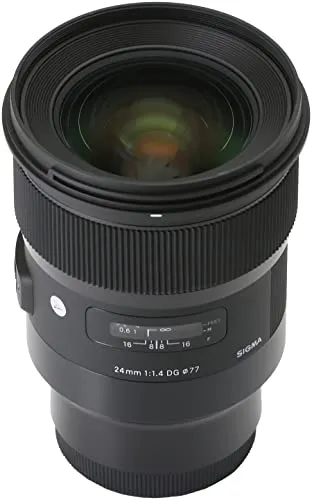 Sigma Lens for Hybrid 24mm F/1.4 DG HSM Art - Sony E Mount