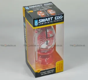 Smart Egg 2-Layer Labyrinth Puzzle (Red)