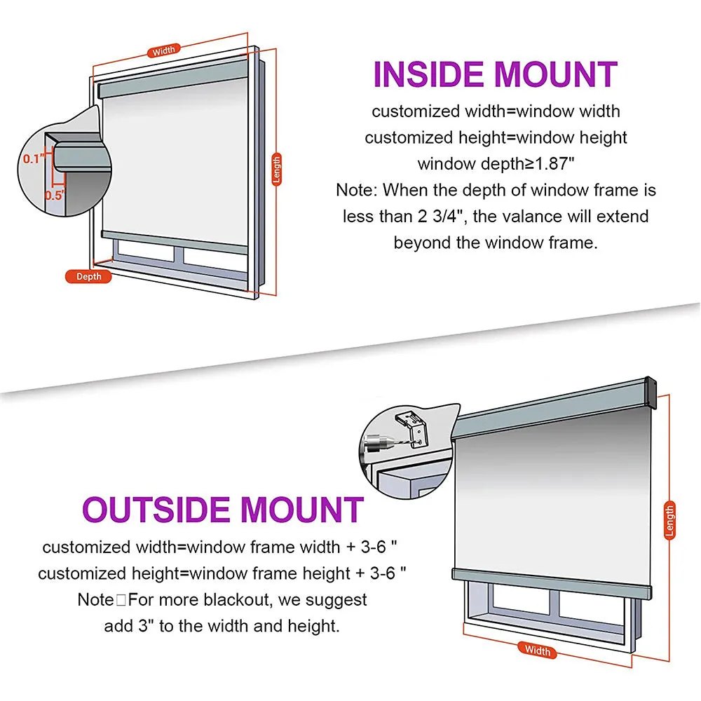Smart Motorized Blackout White Roller Shade Symple Stuff Blind Size: 35" W x 72" L