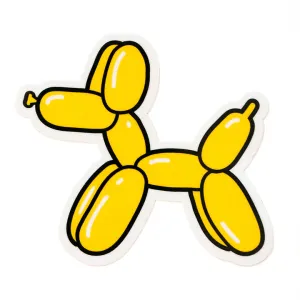 Smarty Pants Paper Balloon Dog Sticker