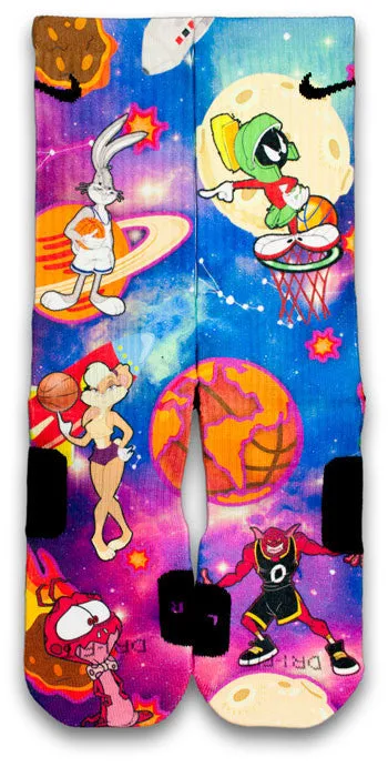 Space Jam Custom Elite Socks