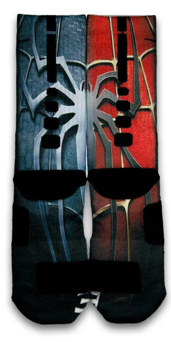 Spiderman Custom Elite Socks