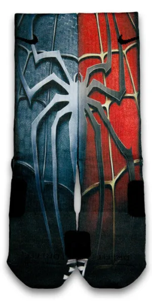 Spiderman Custom Elite Socks
