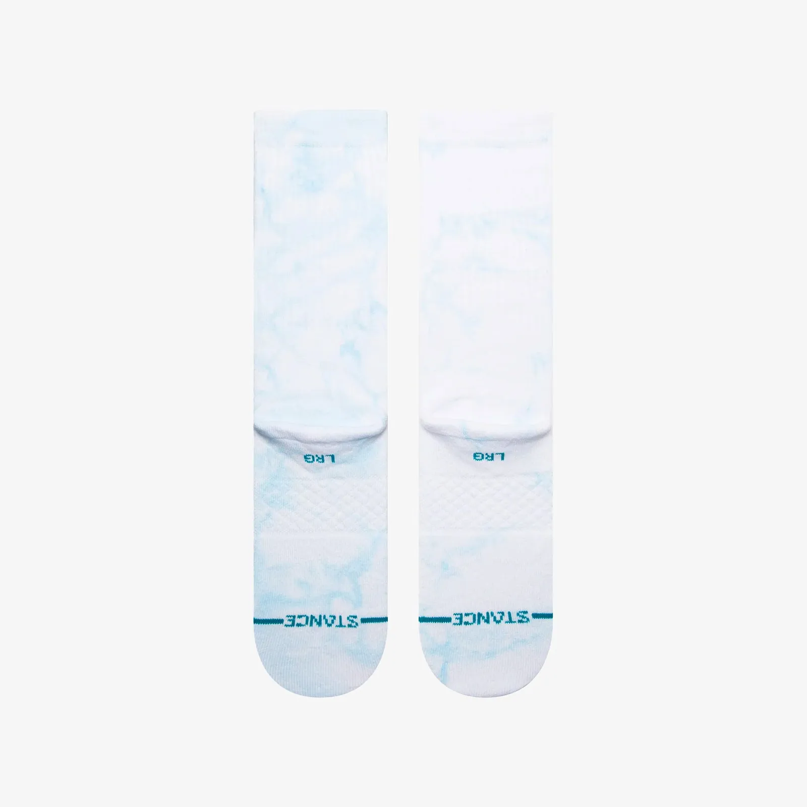 Stance NBA Logoman Dye Crew Socks - Light Blue