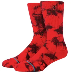 Stance NBA Logoman Socks Red
