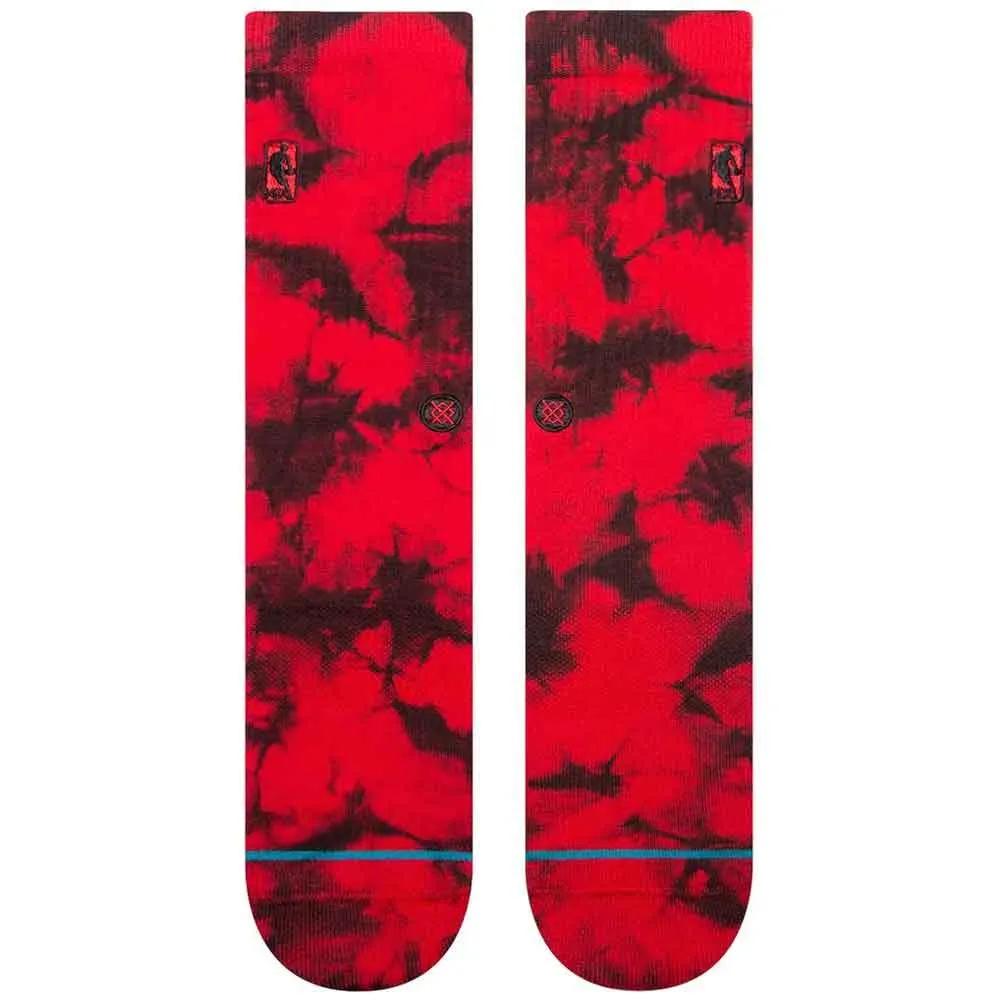 Stance NBA Logoman Socks Red