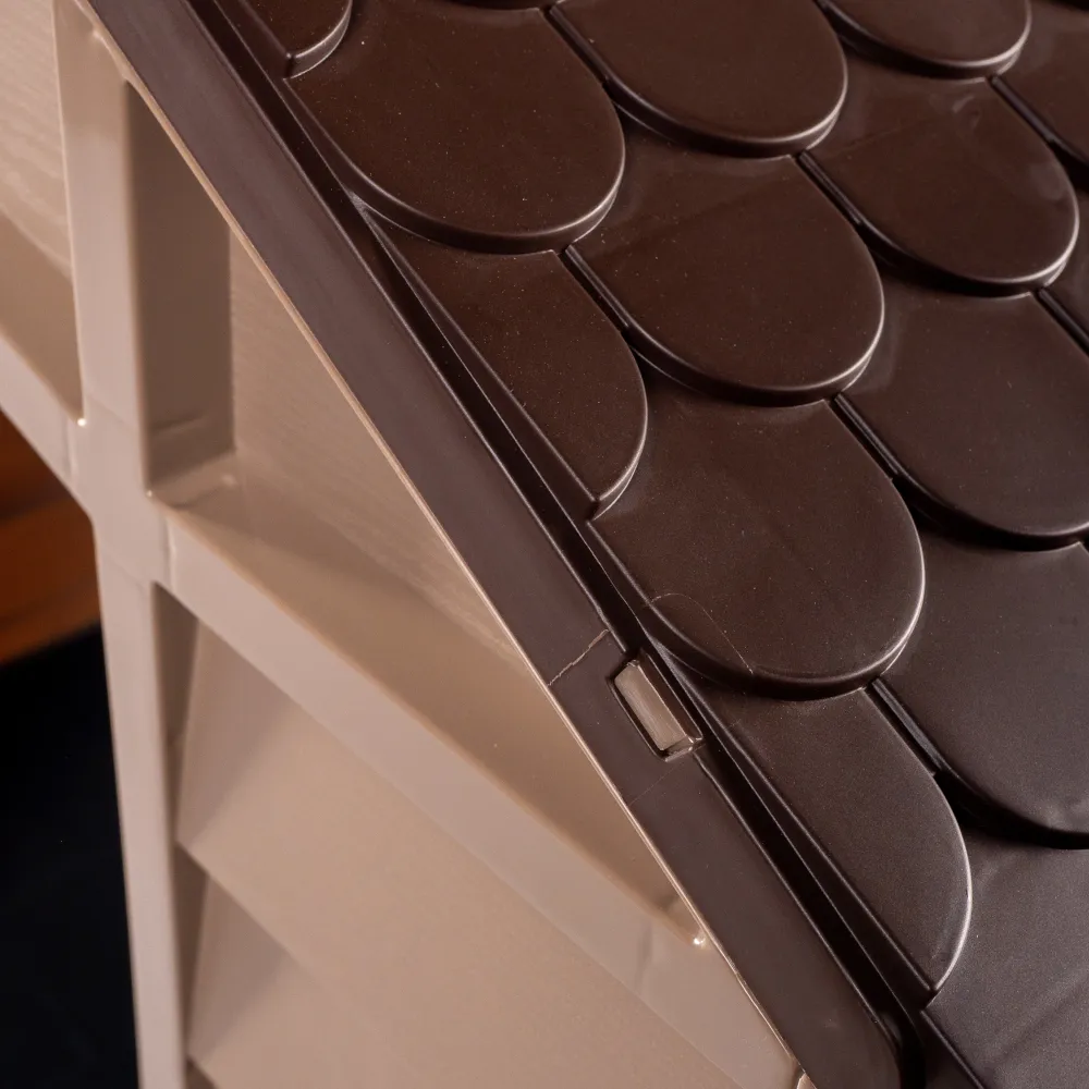 Starplast Large Dog Kennel - Mocha/Chocolate