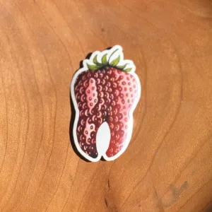 Strawberry Tooth Sticker