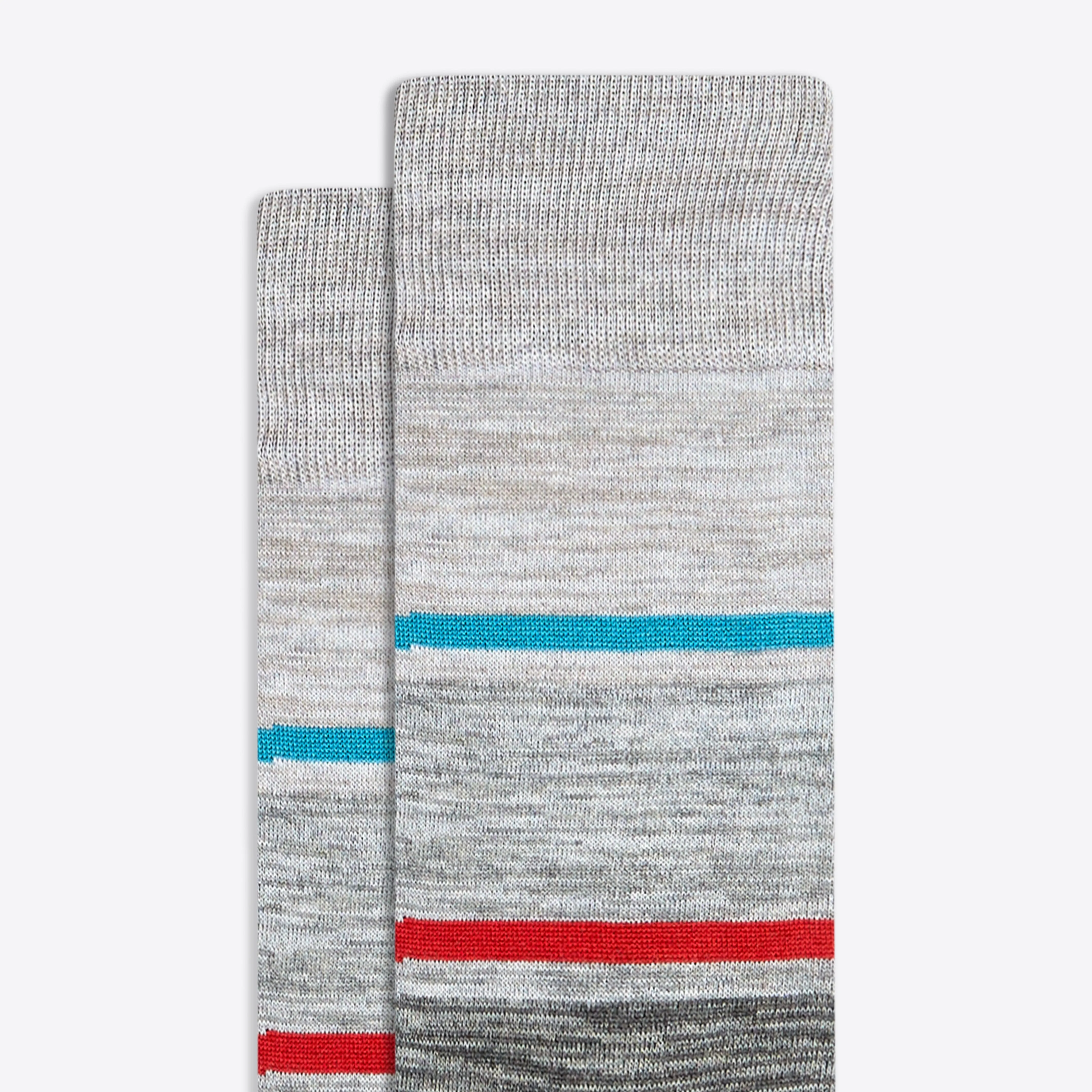 Striped Mid-Calf Socks