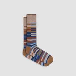 Striped Mid-Calf Socks