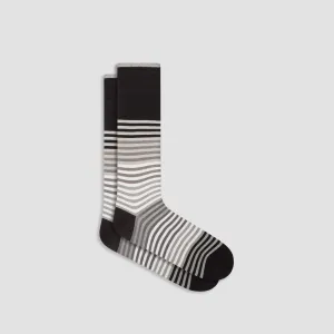 Striped Mid-Calf Socks