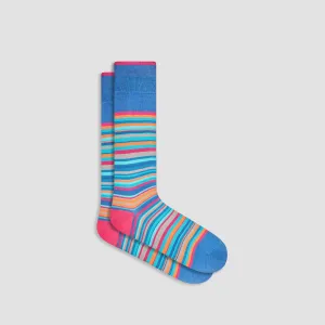 Striped Mid-Calf Socks