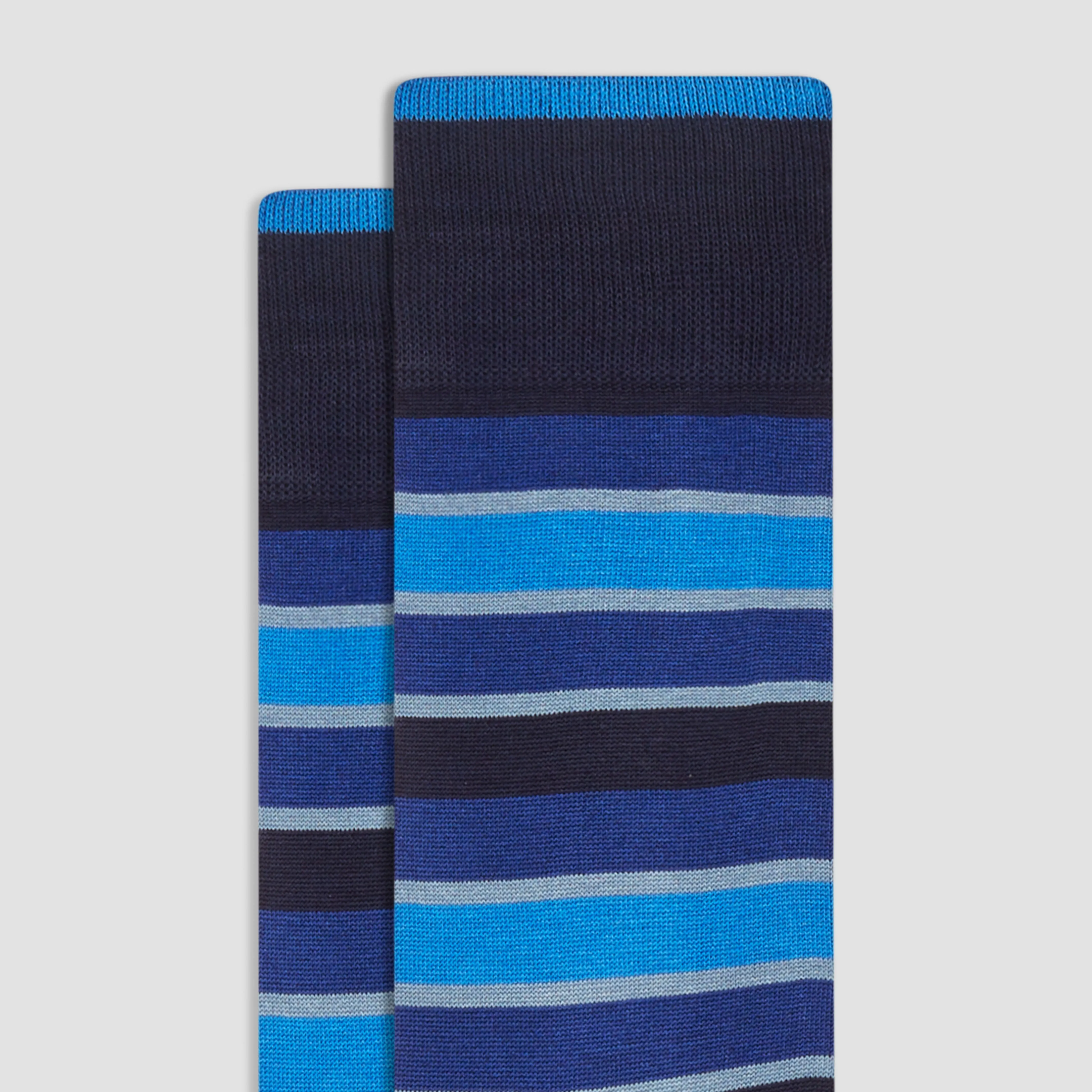 Striped Mid-Calf Socks