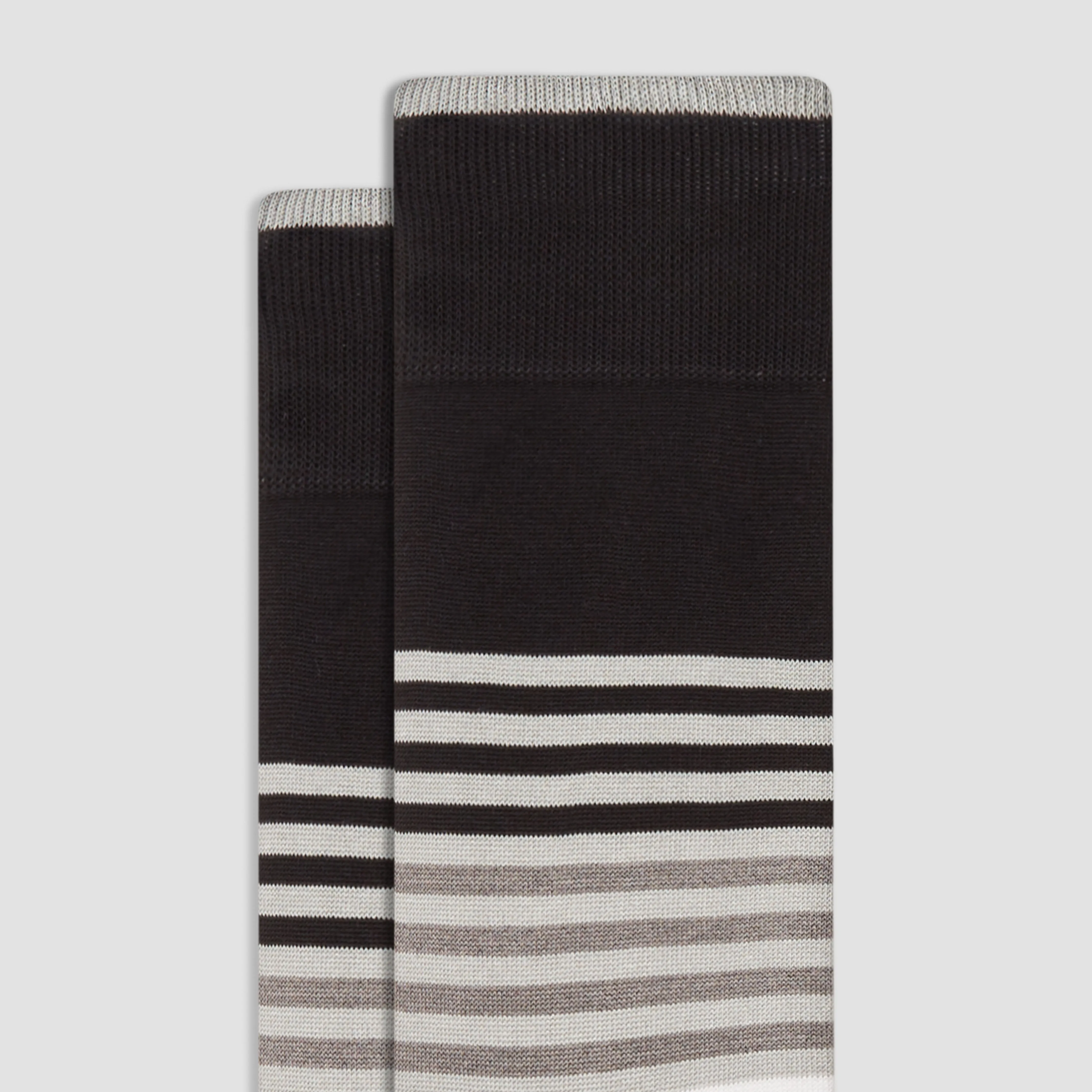Striped Mid-Calf Socks