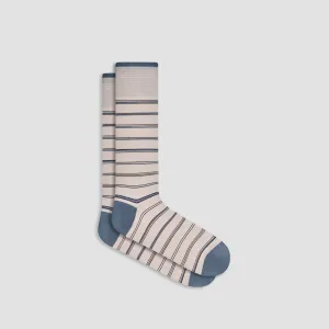 Striped Mid-Calf Socks