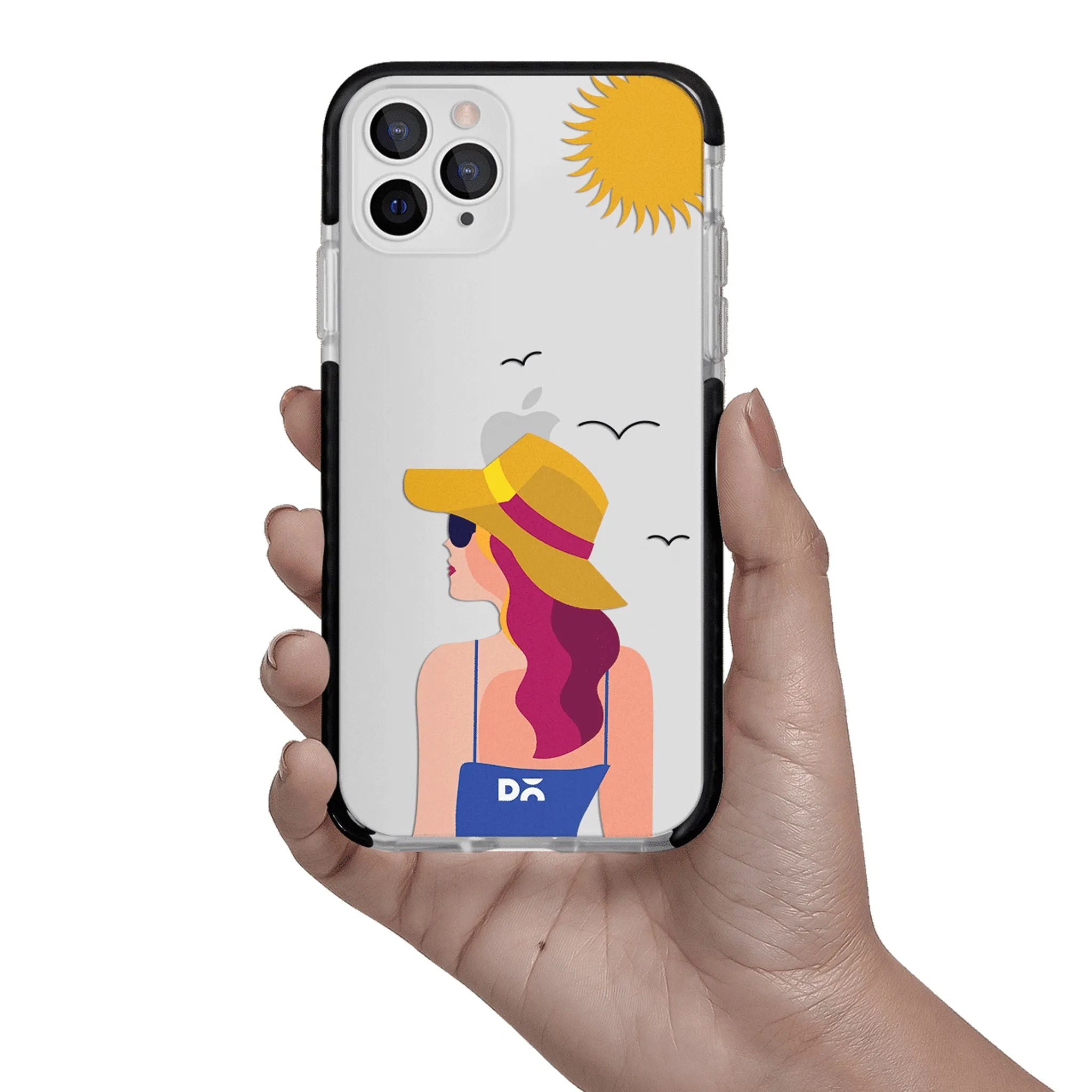 Sun Tan Stride Clear Case iPhone 11 Pro Max Cover