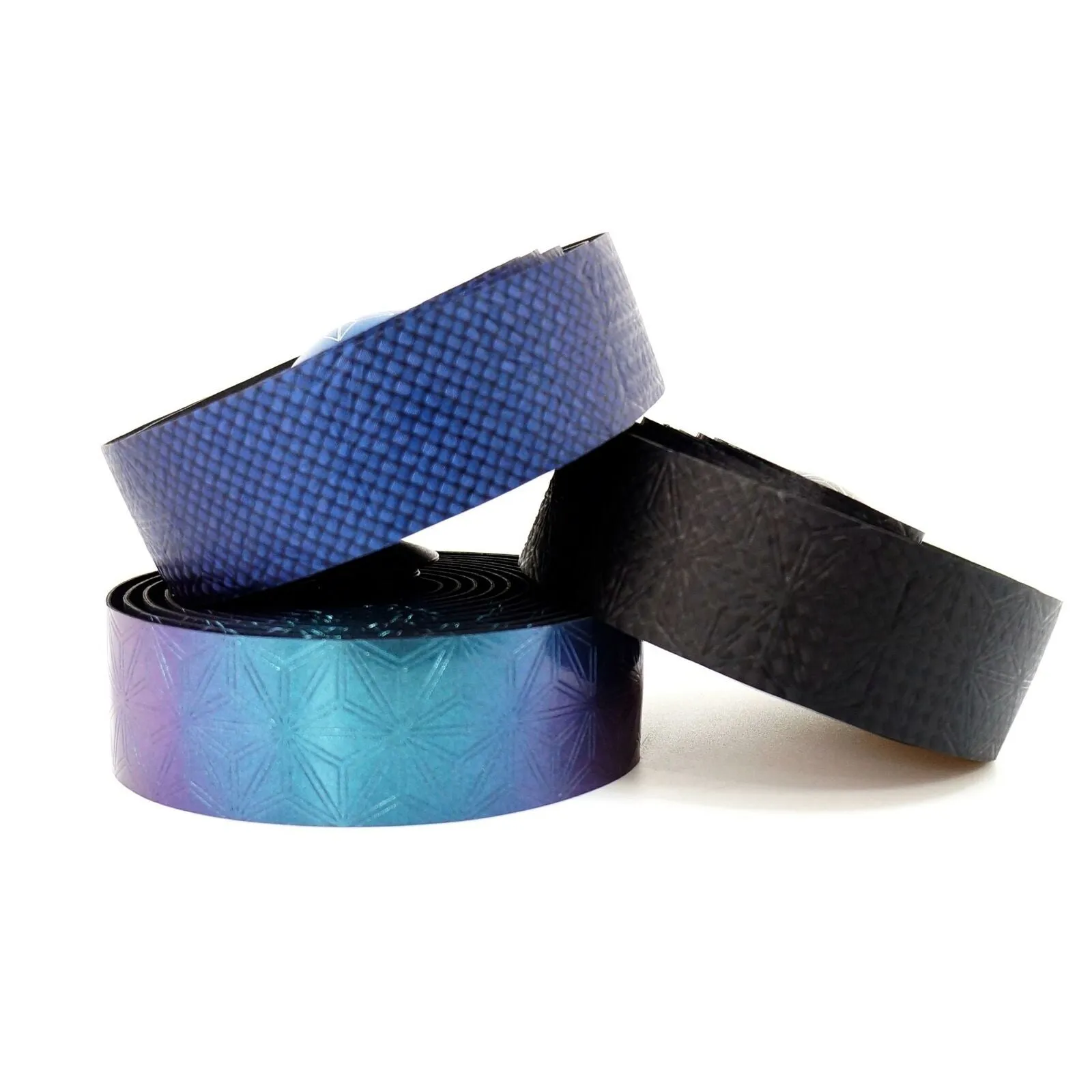 Supacaz Bling  Black or Blue Carbon Silicon Gel  / Oil Slick Bicycle Bar Tape