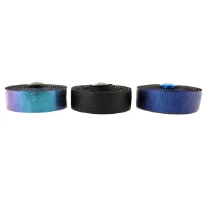 Supacaz Bling  Black or Blue Carbon Silicon Gel  / Oil Slick Bicycle Bar Tape