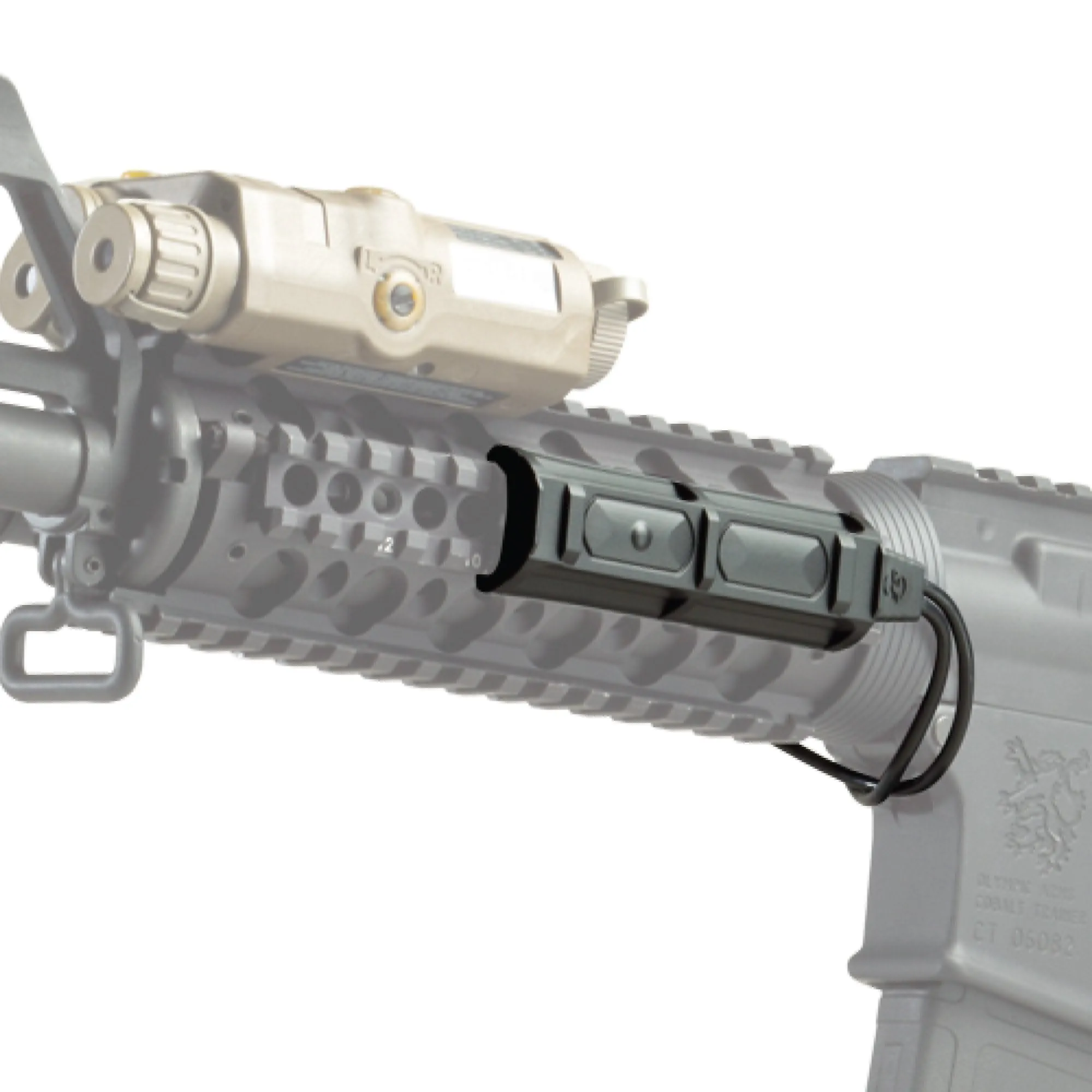 SureFire Remote Dual Switch for Weaponlight   ATPIAL Laser Device 9 Inch Cable