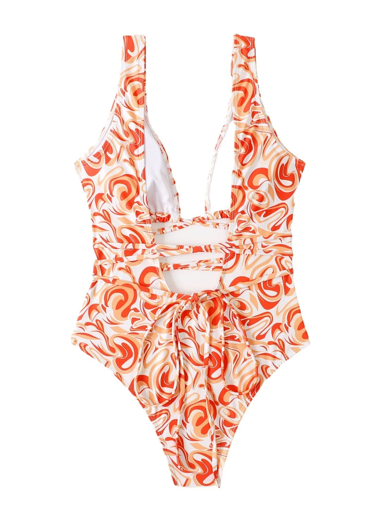 Swimsuit Women' Sexy Print Tight Swimwear Durable One-Piece Swimsuit