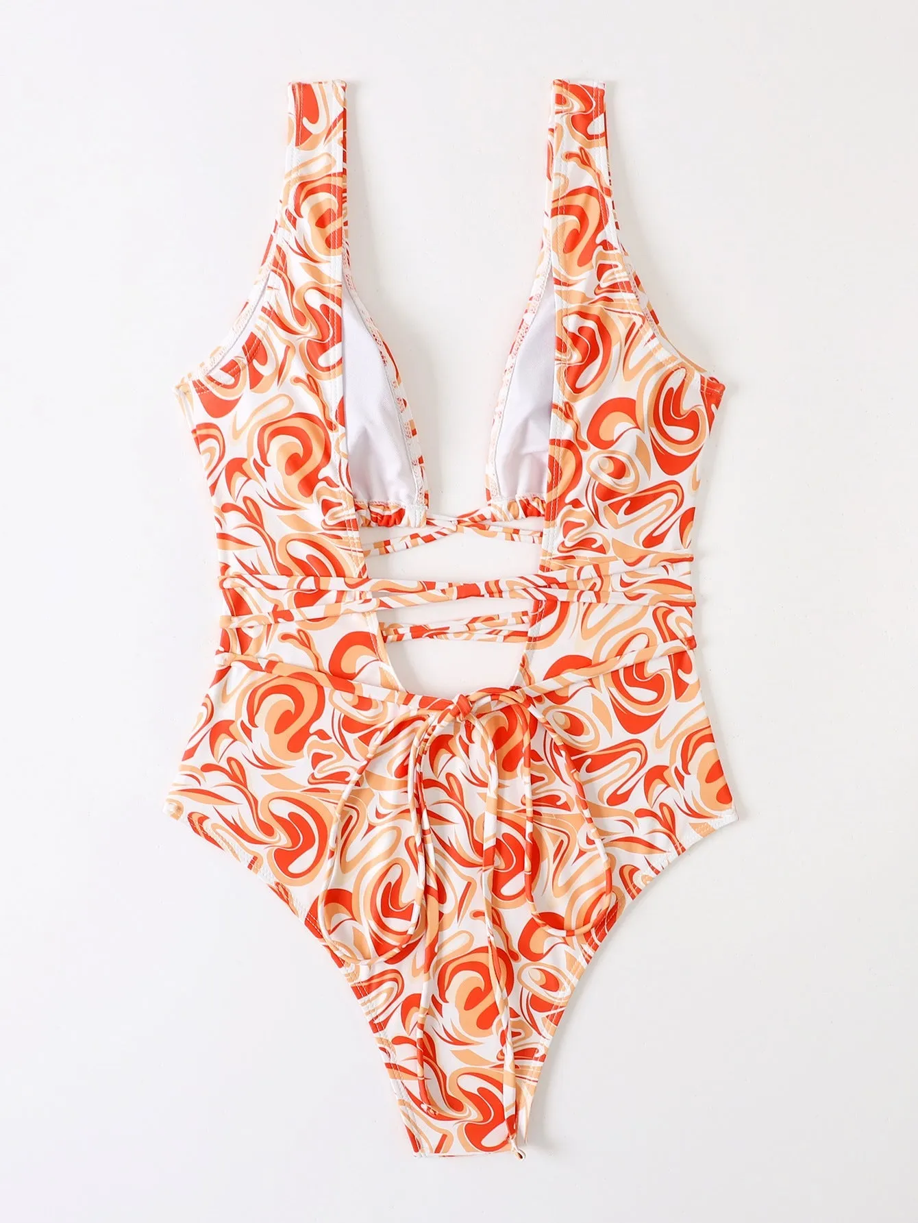 Swimsuit Women' Sexy Print Tight Swimwear Durable One-Piece Swimsuit