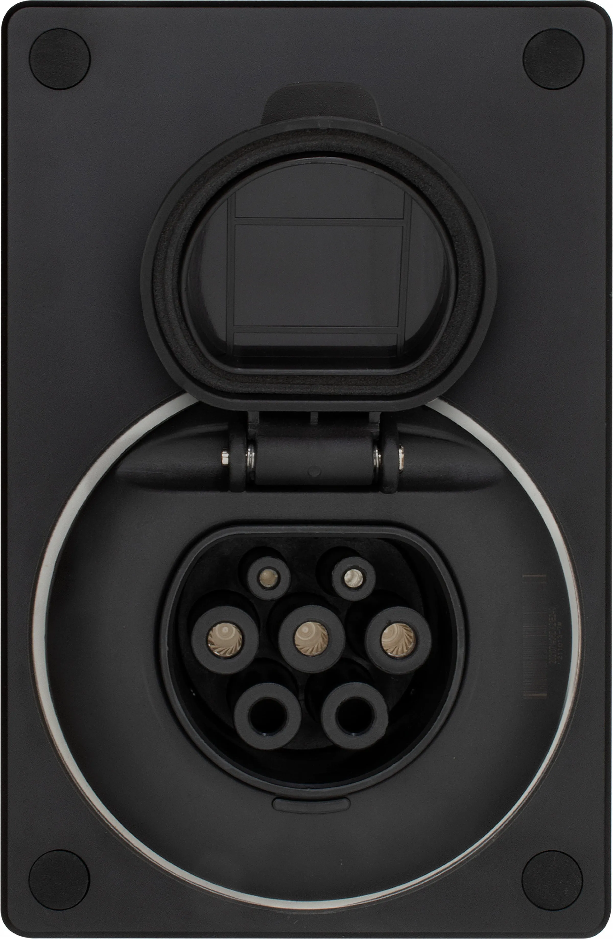 SyncEV Compact Car Charger 7.4kW Type 2 Socketed GSM/WiFi - Black