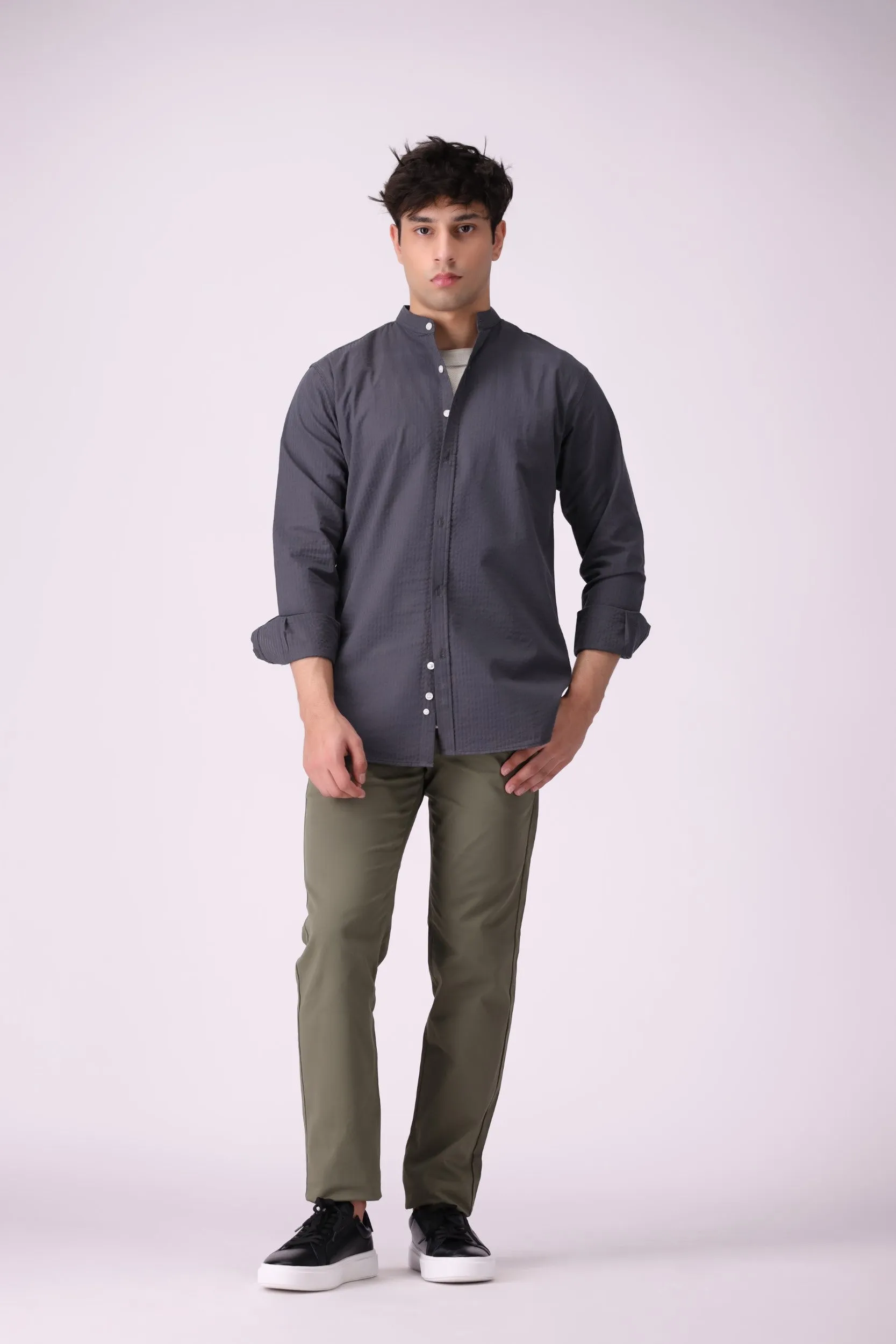 TexturaDot Grey Shirt