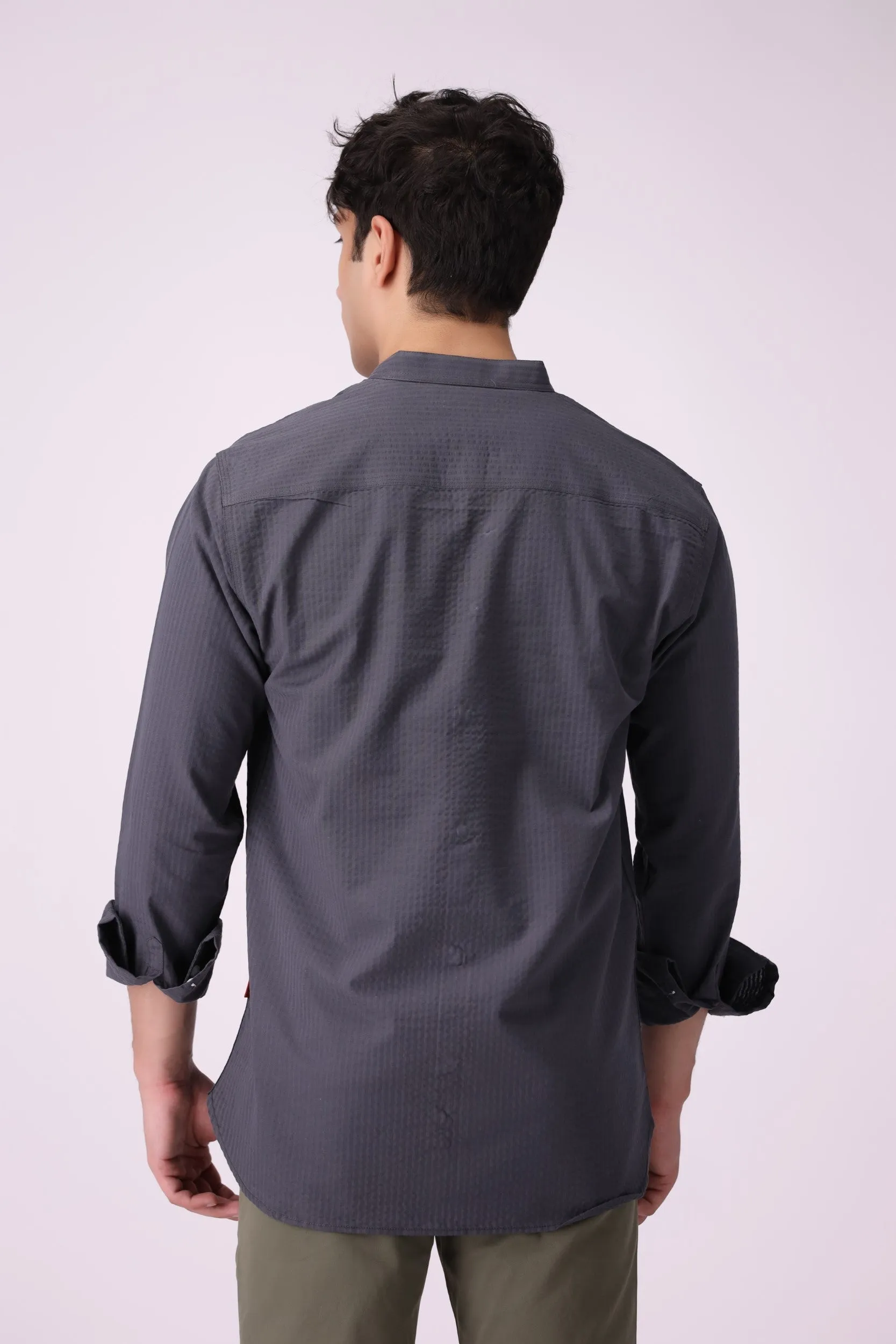 TexturaDot Grey Shirt