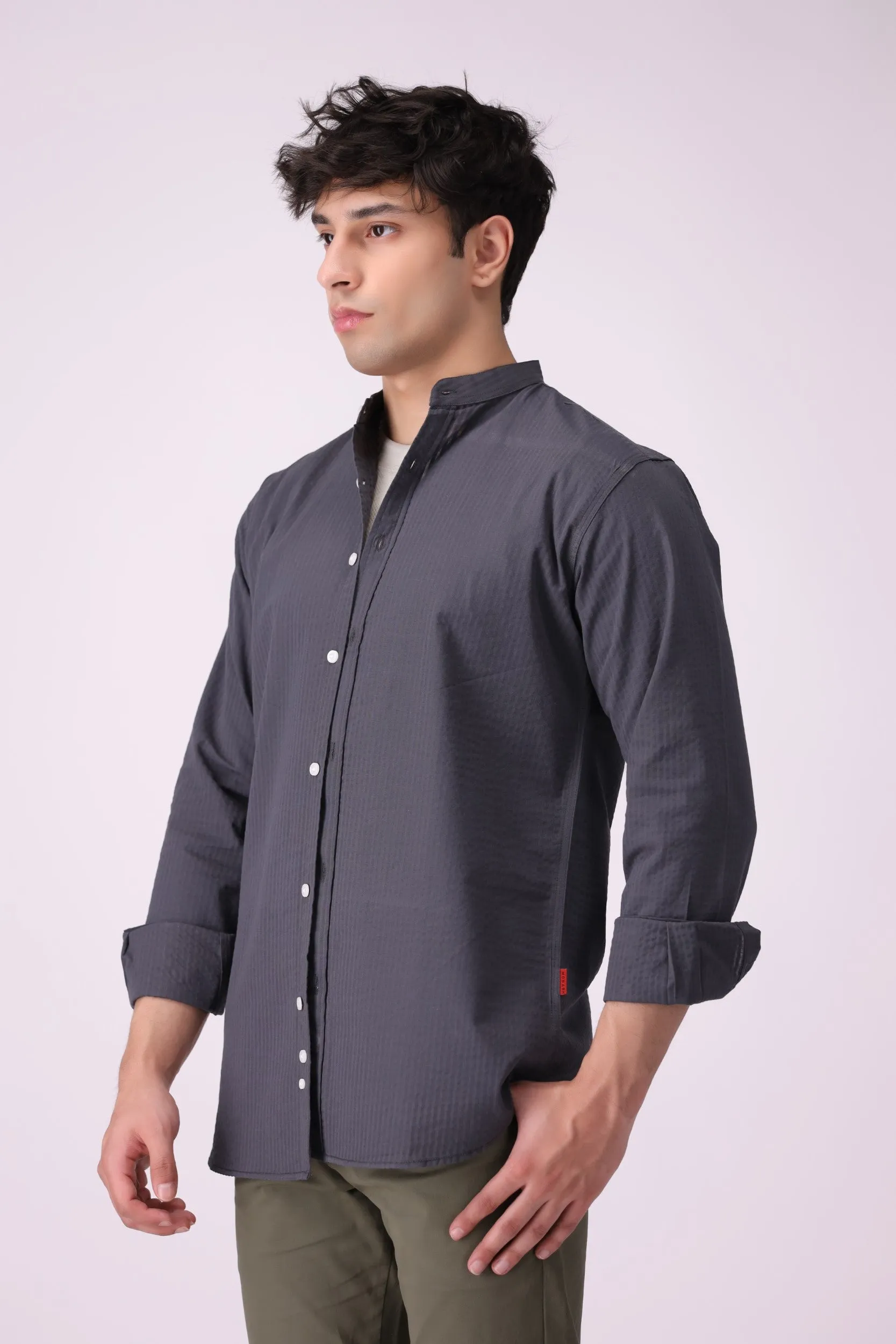 TexturaDot Grey Shirt