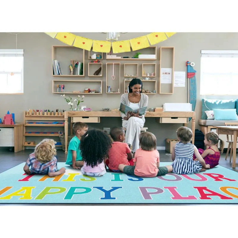 This is Our Happy Place Rug