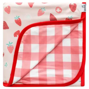 Three-Layer Quilt - Strawberry